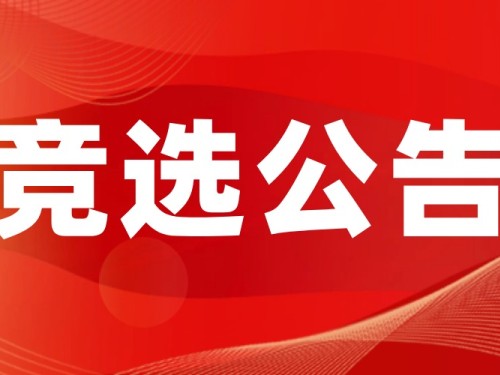 关于喀什市人力资源服务产业园门厅建设项目服务商竞争性磋商公告